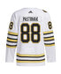Фото #2 товара Men's David Pastrnak White Boston Bruins Authentic Pro Player Jersey