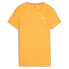 Puma Run Favorites Velocity Logo Crew Neck Short Sleeve T-Shirt Womens Orange Ca M - фото #1