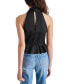 Women's Kosta Halter-Neck Peplum Top