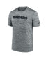 ფოტო #3 პროდუქტის Men's Gray Las Vegas Raiders Velocity Performance T-shirt