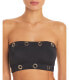 Фото #1 товара Oye Swimwear 285067 Arya Grommet Bandeau Bikini Top, Size X-Small