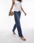 Фото #1 товара Topshop mid rise Runway jeans in mid blue