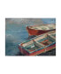 Фото #1 товара Ethan Harper Boats By the Lake I Canvas Art - 20" x 25"