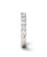 Moissanite Anniversary Band 1-1/10 ct. t.w. Diamond Equivalent in 14k White or Yellow Gold