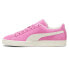 Фото #3 товара Puma Suede Neon Lace Up Mens Pink Sneakers Casual Shoes 39650701