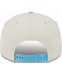 Фото #4 товара Men's White, Powder Blue Brooklyn Nets 2-Tone Color Pack 9FIFTY Snapback Hat