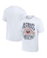 Фото #2 товара Men's Darius Rucker Collection by White Houston Astros Distressed Rock T-shirt