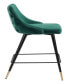 Фото #3 товара 36" Steel, Polyester Piccolo Pencil Legs Counter Chair