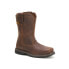 Фото #4 товара Caterpillar Wellston Pull On Steel Toe P90439 Mens Brown Leather Work Boots