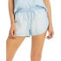 Bella Dahl Sporty Shorts Animal Spot Denim Blue S