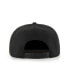 Фото #3 товара Men's Black Brooklyn Nets High Post Captain Snapback Hat