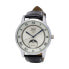 Фото #1 товара Наручные часы Gevril gV2 Men's Contasecondi Black Leather Automatic Strap Watch 43 mm.