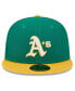 Фото #2 товара Men's Green Oakland Athletics Big League Chew Team 59FIFTY Fitted Hat