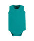 Фото #7 товара Baby Boys Cotton Sleeveless Bodysuits, Sea Turtle