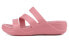 Фото #1 товара Сланцы женские Crocs 206304-682 Розовые со стразами