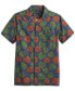 Фото #1 товара Men's Aloha Island Print Short Sleeve Button-Front Shirt