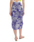 Mara Hoffman Sarong Skirt Women's Purple Os