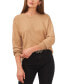 Фото #1 товара Women's Long Sleeve Cozy Wrap Back Sweater