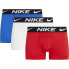 NIKE Dri-Fit Essential Micro boxers 3 units Uni Red / White / Game Royal, S - фото #1