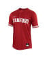 Men's Red Stanford Cardinal Two-Button Replica Baseball Jersey