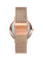 Paul Valentine Damen Armbanduhr PEARL ROSE GOLD MESH 36 MM PV36211