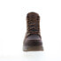 Фото #8 товара Dunham 8000 Works Moc Boot CI0847 Mens Brown Leather Lace Up Work Boots