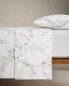 (200 thread count) floral print percale duvet cover