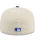 Фото #2 товара Men's White Chicago Cubs Corduroy Classic 59FIFTY Fitted Hat