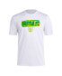 Men's White Austin FC Local Pop AEROREADY T-shirt Белый, 3XL - фото #3