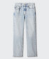 Фото #5 товара Women's Mid-Rise Straight Jeans