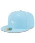 ფოტო #1 პროდუქტის Men's Light Blue Los Angeles Dodgers 2023 Spring Color Basic 59FIFTY Fitted Hat