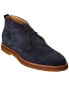 Фото #1 товара Tod’S Suede Bootie Men's Blue 6.5