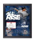 Фото #1 товара Aaron Judge New York Yankees Framed 16" x 20" All Rise Collage with Printed Replica Draft Day Card