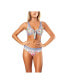 Women's Knotted Floral Bikini Set