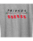 Фото #3 товара Air Waves Trendy Plus Size Friends Christmas Graphic T-shirt