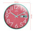 Nástěnné hodiny s datem a dnem v týdnu Date Style E01.4301.4323