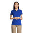 Фото #10 товара Women's School Uniform Short Sleeve Feminine Fit Mesh Polo Shirt