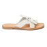 Фото #1 товара COCONUTS by Matisse Vaughn Slide Womens White Casual Sandals VAUGHN-100