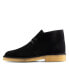 Фото #9 товара Clarks Desert Boot 221 26155855 Mens Black Suede Lace Up Chukkas Boots