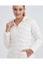 Фото #57 товара W Essential Maxi Length Hooded Jacket S212005 Kadın Günlük Mont Beyaz