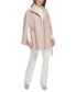 ფოტო #5 პროდუქტის Womens Double-Breasted Cape Coat