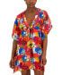 Women's Cinched-Waist Kimono Cover-Up, Created for Macy's