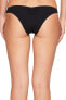 Hurley Women's 189818 Quick Dry Cheeky Black Bikini Bottom Swimwear Size XS