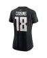 ფოტო #3 პროდუქტის Women's Kirk Cousins Black Atlanta Falcons Player Name Number T-Shirt