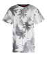 ფოტო #1 პროდუქტის Big Boys Emmet Washed Palm Print Crewneck T-shirt