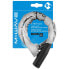 M-WAVE C 15.8 Illu Cable Lock With Reflector Cover Padlock