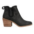 Фото #2 товара TOMS Everly Chelsea Booties Womens Black Casual Boots 10016857