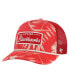 Фото #1 товара 47 Brand Men's Red Chicago Blackhawks Tropicalia Allover Print Trucker Adjustable Hat