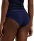 Women's Cotton & Lace Jersey Hipster Brief Underwear 4L0077