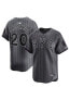 Фото #1 товара Men's Graphite Pete Alonso New York Mets 2024 City Connect Limited Player Jersey